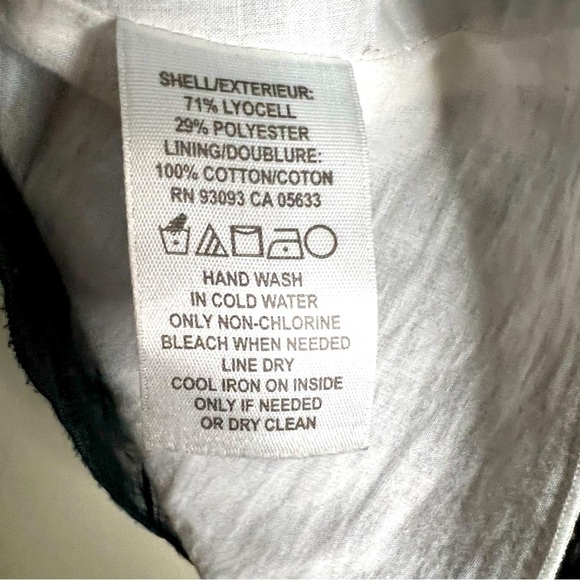 NIC+ZOE BATISTE FLIRT SHEER LAYERED SKIRT BLACK SIZE 10 - Picture 7 of 9